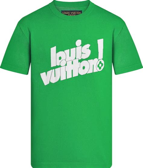 lv shirt green